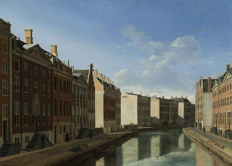 BERCKHEYDE, Gerrit Adriaensz. The Bend in the Herengracht china oil painting image